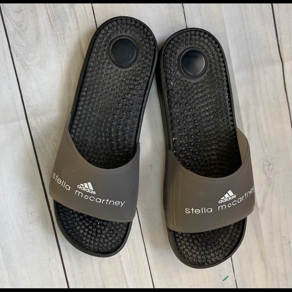 Adidas by Stella McCartney Shoes | Adidas By Stella Mccartney Adissage Slides Size 8 | Poshmark